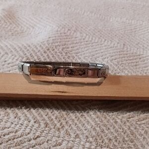 NASCAR Silver Bracelet for Men